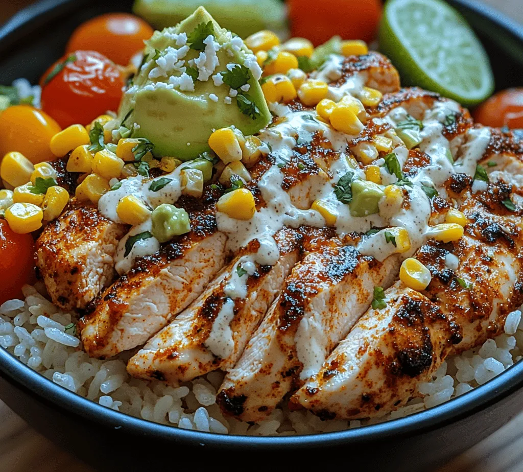 Rice bowls have skyrocketed in popularity in modern cuisine, captivating food lovers with their versatility and vibrant flavors. Combining an array of ingredients in a single dish, these bowls often provide a satisfying meal that is as nourishing as it is delicious. One standout in the realm of rice bowls is the Street Corn Chicken Rice Bowl—a dish that perfectly marries fresh ingredients with bold flavors to create an unforgettable culinary experience. This delightful bowl features a harmony of succulent chicken, sweet corn, and zesty toppings, making it a go-to option for those seeking a wholesome meal that excites the palate.