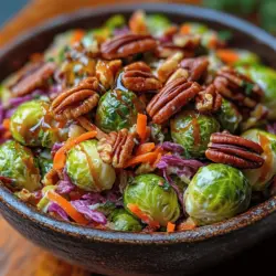 Brussels sprouts are the centerpiece of this delectable slaw. These small, green gems belong to the cruciferous vegetable family, which also includes broccoli, cauliflower, and kale. They are not only delicious but also packed with nutritional benefits. Brussels sprouts are high in vitamins C and K, fiber, and antioxidants, making them a fantastic addition to a balanced diet.