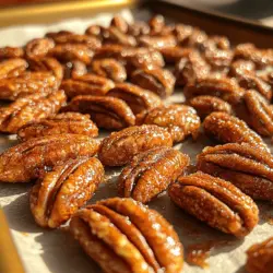 When it comes to snacking, few treats can rival the irresistible combination of sweet and spicy flavors, especially when it involves the rich, buttery taste of pecans. The recipe for Brown Sugar Cinnamon Roasted Pecans is a delightful indulgence that not only satisfies your cravings but also serves as a versatile addition to various dishes. Whether you are looking for a perfect topping for your morning oatmeal, a crunchy salad ingredient, or a stand-alone snack for your next gathering, these roasted pecans bring a unique flavor profile that is sure to impress.