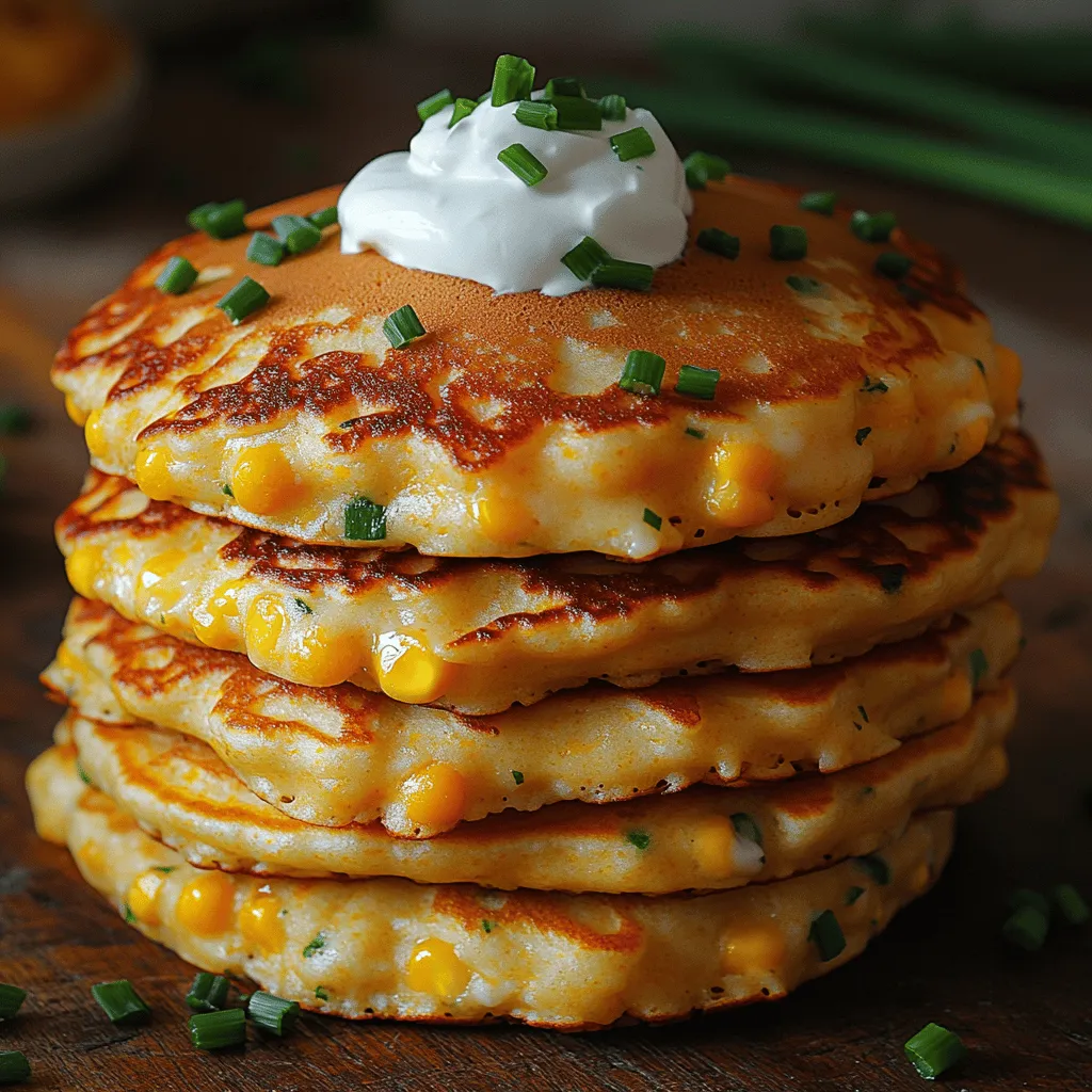 In recent years, savory pancakes have surged in popularity, transforming the traditional breakfast landscape. Gone are the days when pancakes were solely associated with syrupy sweetness and indulgent toppings. Today, food enthusiasts are exploring the delightful balance of flavors that savory pancakes can offer. One standout variation is the Sweet Corn and Cheddar Pancake—a comforting breakfast option that combines the natural sweetness of corn with the rich, creamy taste of cheddar cheese. This dish not only tantalizes the taste buds but also presents an inviting texture that makes it a favorite for breakfast or brunch.
