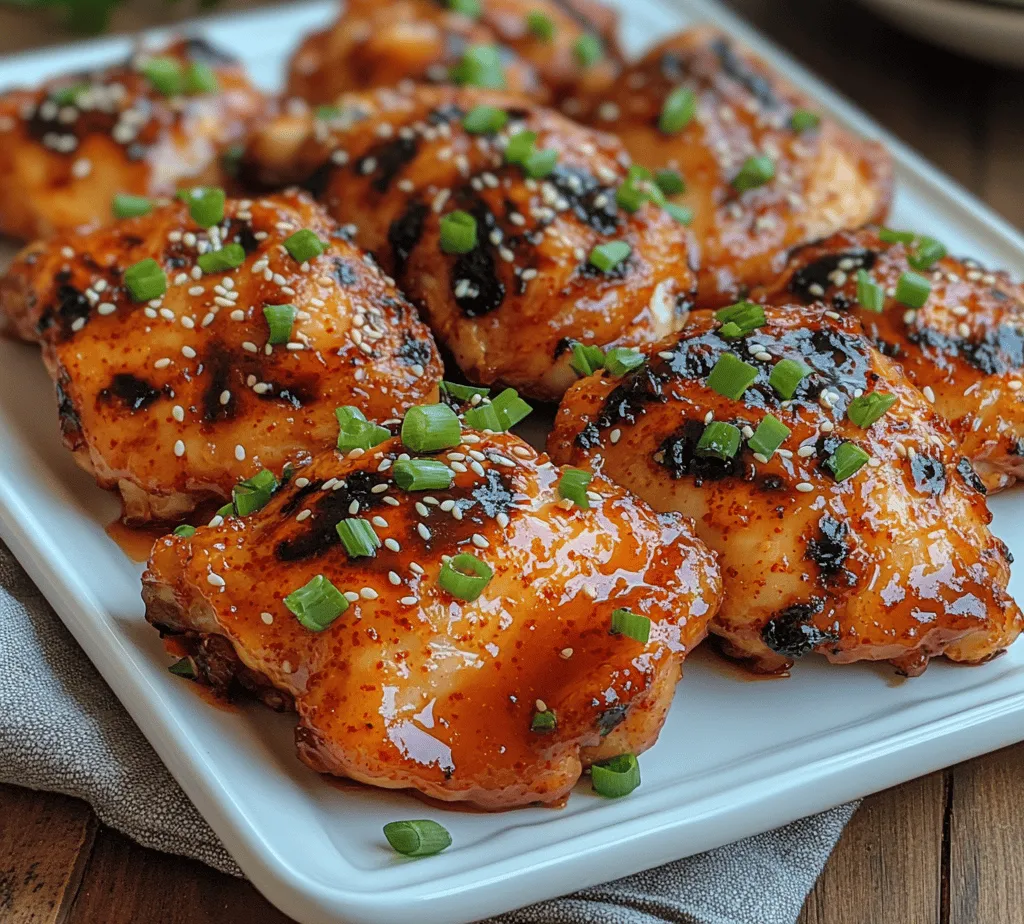 Korean cuisine has a vibrant palette of flavors, and one of its most essential ingredients is Gochujang. This fermented chili paste is a staple in Korean households, celebrated for its unique blend of heat, sweetness, and umami. Gochujang is not just a condiment; it’s the backbone of many beloved Korean dishes, including the sensational Spicy Gochujang Chicken. This dish features tender chicken glazed with a spicy, rich sauce that tantalizes the taste buds and brings a touch of Korea to your dinner table.