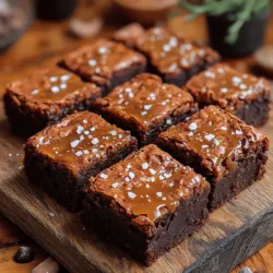 Brownies have long held a special place in dessert culture, captivating dessert lovers with their irresistible fudgy texture and deep chocolate flavor. These delightful treats are often associated with comfort and indulgence, making them a staple in bakeries and home kitchens alike. However, not all brownies are created equal. Among the myriad variations that exist, one stands out for its unique combination of flavors and textures: the Super Chewy Salted Caramel Brownie.