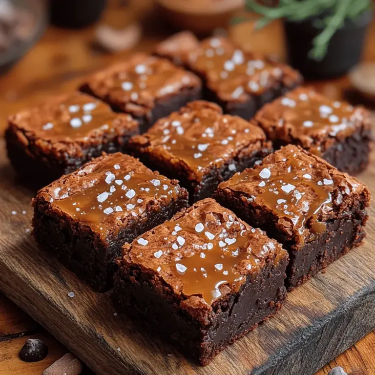 Brownies have long held a special place in dessert culture, captivating dessert lovers with their irresistible fudgy texture and deep chocolate flavor. These delightful treats are often associated with comfort and indulgence, making them a staple in bakeries and home kitchens alike. However, not all brownies are created equal. Among the myriad variations that exist, one stands out for its unique combination of flavors and textures: the Super Chewy Salted Caramel Brownie.