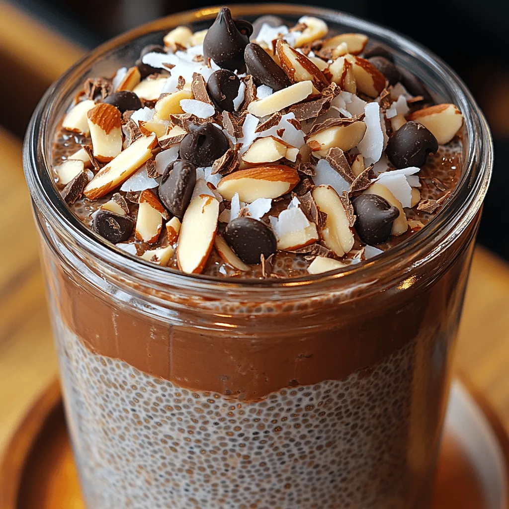 Chia pudding has taken the culinary world by storm, emerging as a trendy and nutritious dessert option that satisfies both the sweet tooth and the health-conscious eater. This delightful dish is not just a fleeting fad; it is a versatile base for a variety of flavors and ingredients, allowing for endless creativity in the kitchen. Among the myriad of chia pudding recipes, the Almond Joy Chia Pudding stands out as a deliciously indulgent option inspired by the beloved Almond Joy candy bar. This unique dessert captures the essence of chocolate, coconut, and almond in every creamy, satisfying bite.