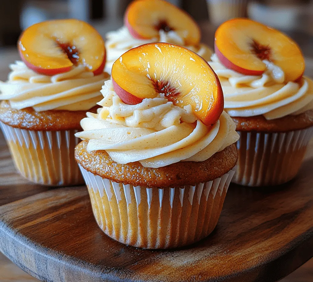 Creating the perfect Honey Peach Cream Cheese Cupcakes begins with understanding the role of each ingredient in the recipe. Every component contributes to the overall flavor, texture, and appearance of the cupcakes, making it essential to select high-quality ingredients that complement one another.