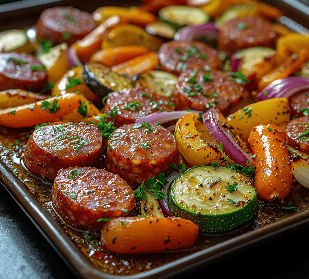 The key to creating a mouthwatering Savory Kielbasa & Veggie Sheet Pan Delight lies in the quality and freshness of the ingredients used. Let's take a closer look at the star components of this recipe.
