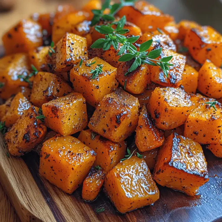 Butternut squash is a winter squash that is widely celebrated for its sweet, nutty flavor and smooth texture. It is a member of the gourd family and is characterized by its distinctive shape, which resembles a bell. The flesh of butternut squash is vibrant orange, indicating its high beta-carotene content, which is converted into vitamin A in the body. This nutrient is essential for maintaining healthy vision, a strong immune system, and skin health.