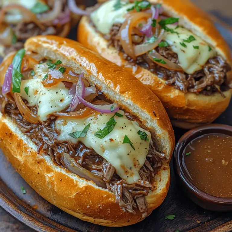Few things can evoke the warmth and comfort of home quite like a classic French dip sandwich. Originating from Los Angeles in the early 20th century, this iconic sandwich features succulent slices of beef nestled in a soft roll, served with a flavorful dipping broth. The combination of tender meat and rich, savory juices creates a culinary experience that is hard to resist.