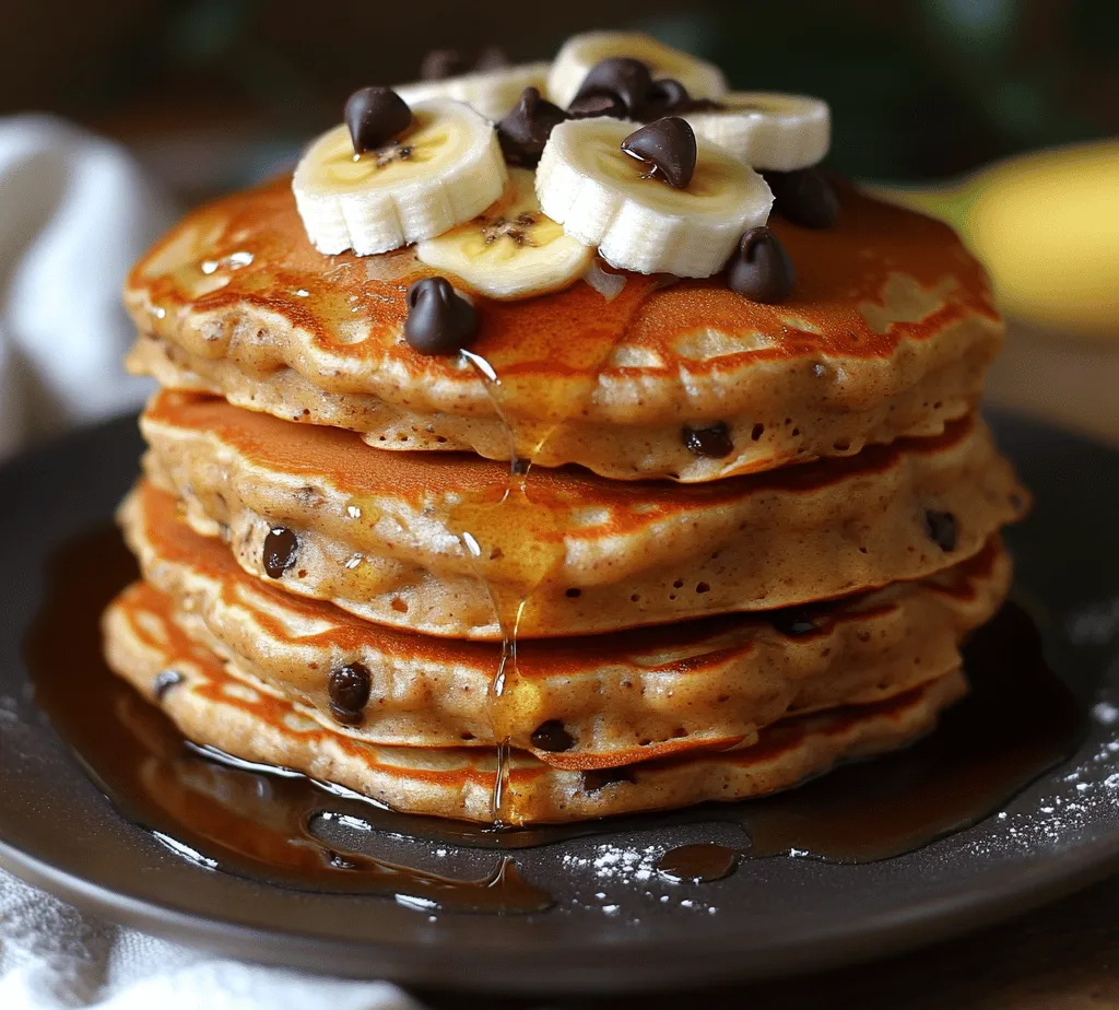 The harmonious blend of peanut butter, banana, and chocolate creates a rich flavor profile that appeals to both children and adults. Each ingredient complements the others, resulting in a pancake that is both sweet and savory. The creamy texture of peanut butter marries beautifully with the natural sweetness of ripe bananas, while the chocolate chips add a delightful burst of flavor in every bite. This combination not only tantalizes the taste buds but also brings a nostalgic feel to breakfast, reminding many of the classic peanut butter and banana sandwiches.