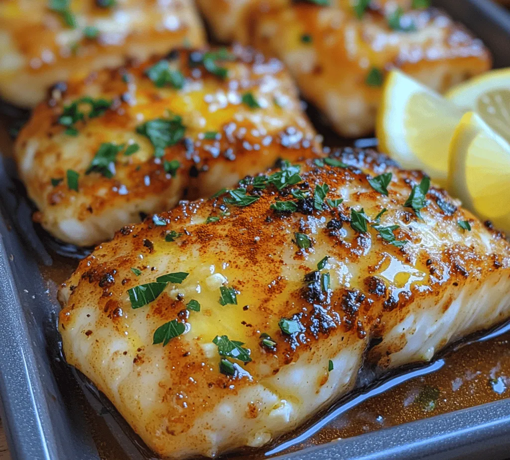 Discover the delightful flavors of Butter Garlic Baked Flounder, a dish that beautifully marries the freshness of fish with the aromatic goodness of garlic and butter. This recipe is not only simple to prepare but also a healthy option for dinner that will impress your family and guests. Flounder, a mild, delicate fish, lends itself well to a variety of cooking methods, but baking it with butter and garlic elevates its flavor profile to new heights. The warm, rich notes of butter combined with the sharp, savory punch of garlic create a symphony of tastes that is both comforting and sophisticated.