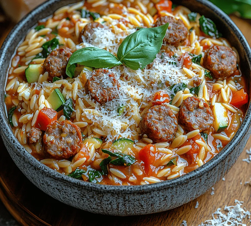 In today's fast-paced world, the appeal of one-pot meals has never been more pronounced. As our schedules become busier and our time in the kitchen dwindles, easy-to-make recipes that require minimal cleanup are a welcome solution for many home cooks. One-pot meals not only streamline the cooking process but also allow for a harmonious combination of flavors, resulting in dishes that are both satisfying and delicious. One such dish that perfectly encapsulates these qualities is the One-Pot Italian Sausage and Orzo Pasta.