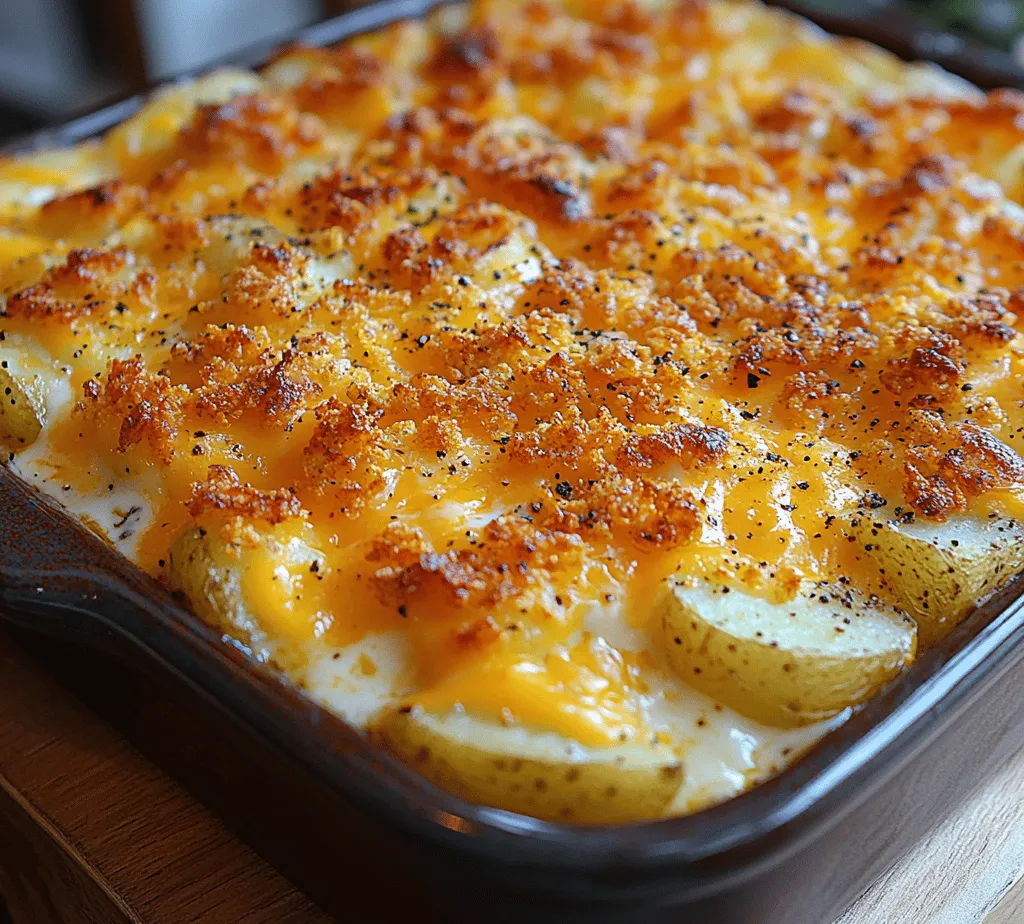 Funeral Potatoes, a dish steeped in cultural tradition, are more than just a side dish; they are a symbol of comfort during times of sorrow, a staple at gatherings, and a beloved recipe that has graced many family tables across the United States. This creamy, cheesy casserole has earned its place in the hearts and stomachs of many, especially during communal meals where the warmth of food meets the solace of companionship. Often served at potlucks, holiday dinners, and, as the name suggests, funerals, this dish embodies the very essence of comfort food—simple, satisfying, and undeniably delicious.