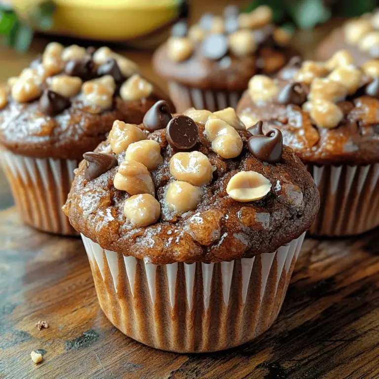 To craft the perfect Chocolate Peanut Butter Banana Muffins, it’s essential to understand the role of each ingredient in the recipe. Each component contributes not just to flavor but also to the overall texture and structure of the muffins. Let’s delve into the key ingredients that make this recipe a standout.