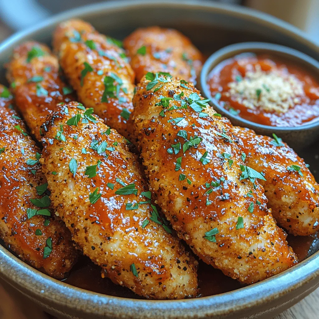 The primary ingredient in our Crispy Parmesan Chicken Tenders is, of course, chicken. For this recipe, boneless, skinless chicken breasts are the preferred choice. This cut of chicken provides a lean and tender protein base, making it ideal for quick cooking and easy handling. Opting for chicken strips, which are essentially cut portions of chicken breasts, ensures even cooking and tenderness, allowing for a perfect bite every time.