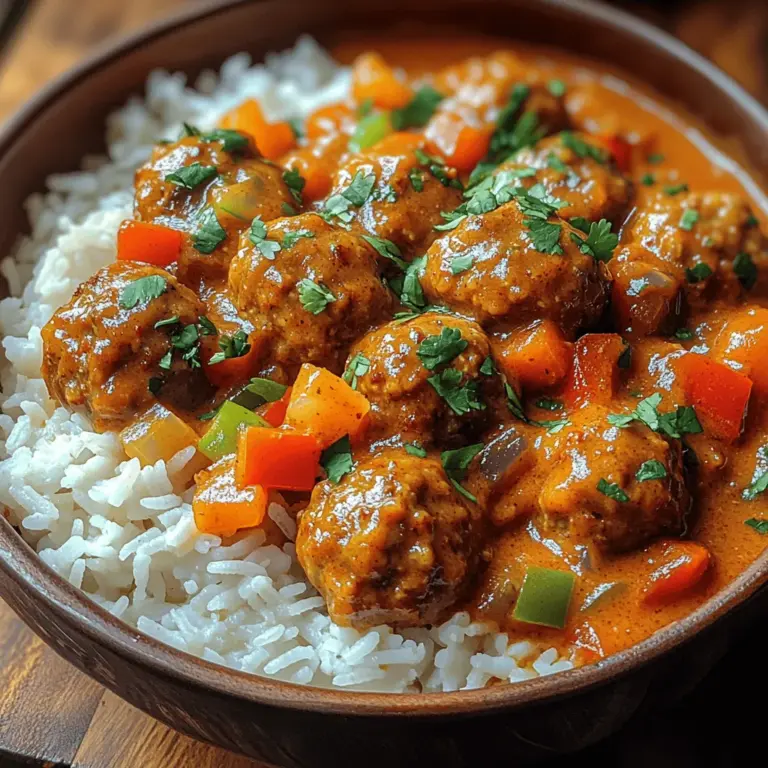 Coconut Curry Meatballs are a delightful culinary fusion that brings together the creaminess of coconut milk with the aromatic spices typical of curry. This dish not only tantalizes the taste buds but also offers a comforting and satisfying meal that is perfect for any occasion. The allure of Coconut Curry Meatballs lies in their ability to seamlessly blend flavors, making them an ideal choice for busy families, meal preppers, or anyone looking for a quick yet gratifying dinner option.