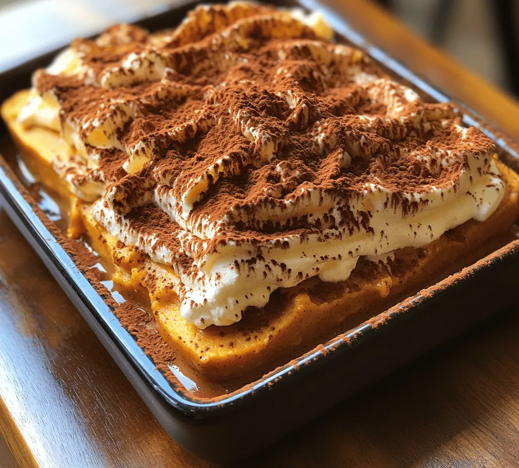 Tiramisu is an iconic Italian dessert that has captured the hearts of many with its rich layers of coffee-soaked ladyfingers and creamy mascarpone filling. The original recipe is celebrated for its simplicity and indulgent taste, but as taste buds evolve and seasonal flavors come into play, creative variations like Pumpkin Spice Tiramisu have emerged. This innovative dessert not only pays homage to its Italian roots but also embraces the warm, inviting flavors of pumpkin, cinnamon, and nutmeg, which have become synonymous with fall.