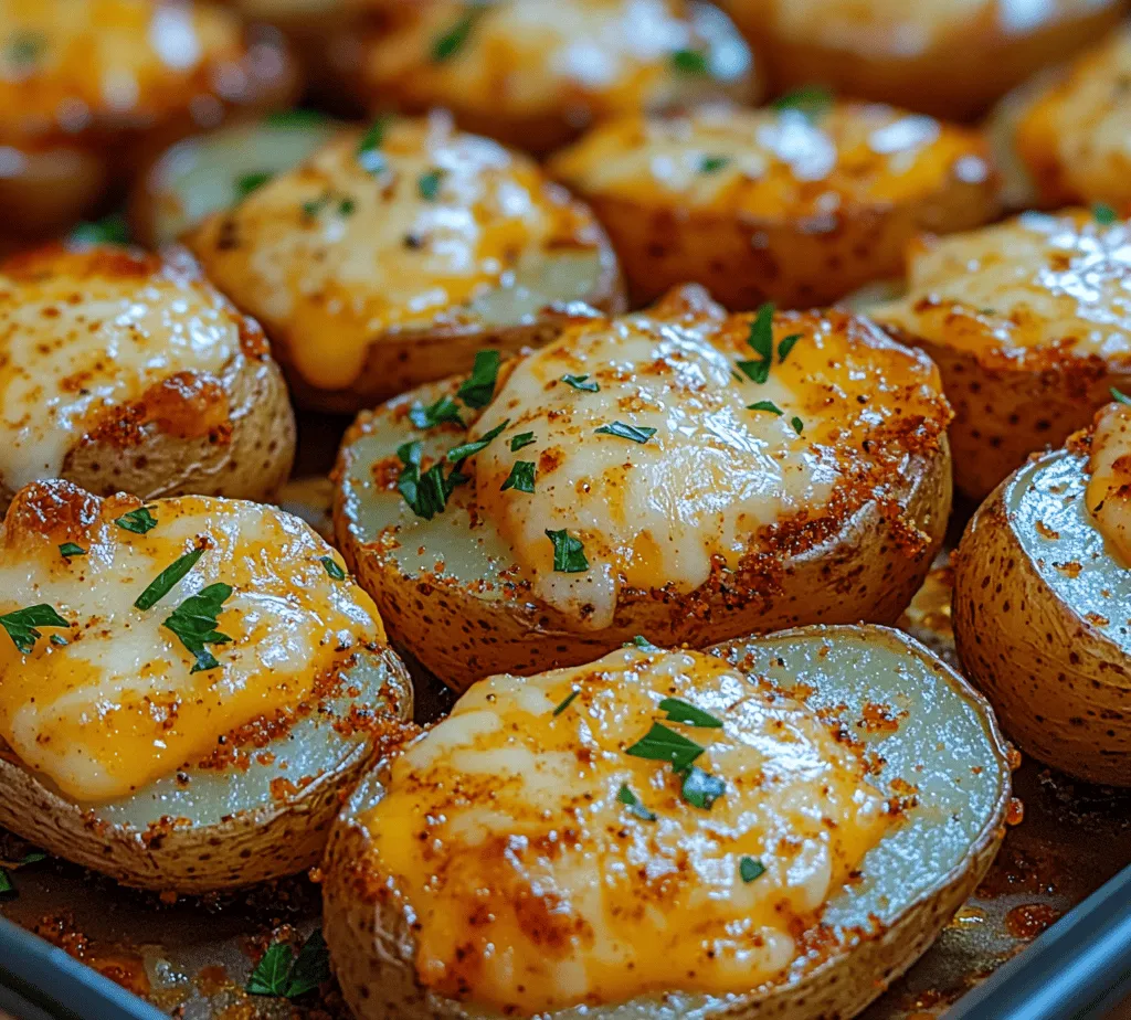 Welcome to the delicious world of comfort food, where simple ingredients transform into mouthwatering dishes that warm both the heart and the soul. One such dish that captures the essence of comfort is <strong></noscript>Cheesy Ranch Oven Roasted Potatoes. This delightful recipe brings together the familiar flavors of creamy cheese and zesty ranch seasoning, creating a dish that serves as a perfect side for any meal or a delightful snack on its own.” /></p>
<p></p>
<h3>Preparation Method</h3>
<p></p>
<p>To create the most flavorful Cheesy Ranch Oven Roasted Potatoes, the preparation method is crucial. Begin by thoroughly washing and scrubbing the potatoes to remove any dirt. After drying them with a clean kitchen towel, cut each potato into bite-sized pieces. Aim for uniformity in size to ensure even cooking – approximately 1 to 1.5 inches is ideal.</p>
<p></p>
<p>Next, the coating is where the magic happens. In a large mixing bowl, combine your chosen oil (olive oil works beautifully) with ranch seasoning mix, garlic powder, onion powder, and a pinch of salt and pepper. Toss the potato pieces in this mixture until they are well-coated. It’s essential to ensure that every piece is generously coated in the ranch flavor. Using your hands can be particularly effective, as it allows you to massage the seasoning into the nooks and crannies of each potato piece, ensuring maximum flavor absorption.</p>
<p></p>
<h3>Arranging for Perfect Roasting</h3>
<p></p>
<p>Once the potatoes are coated, it’s time to arrange them on a baking sheet. Choose a large, rimmed baking sheet for even heat distribution. Spread the potatoes out in a single layer, ensuring they are not overcrowded. This spacing is vital; if the potatoes are too close together, they will steam instead of roast, which can lead to a less crispy texture.</p>
<p></p>
<p>For optimal crispiness, leave ample space between each piece – about a half-inch gap should suffice. If necessary, use two baking sheets to avoid overcrowding. This arrangement allows hot air to circulate around each potato, creating that coveted crispy exterior while keeping the interior tender.</p>
<p></p>
<h3>Roasting Process</h3>
<p></p>
<p>Preheat your oven to 425°F (220°C) to prepare for roasting. This high temperature is key to achieving that perfect golden-brown finish. Once the oven is ready, place your baking sheet in the center rack. The cooking time typically ranges from 25 to 30 minutes.</p>
<p></p>
<p>Midway through the roasting process, around the 15-minute mark, take the baking sheet out and stir the potatoes gently with a spatula. This step is crucial as it allows for even browning and prevents sticking. Look for a golden color starting to develop; this is a good sign that they are on their way to being perfectly roasted.</p>
<p></p>
<h3>Cheese Melting Technique</h3>
<p></p>
<p>Timing is everything when it comes to adding cheese to your Cheesy Ranch Oven Roasted Potatoes. After the initial roasting period of about 20 minutes, remove the baking sheet from the oven once the potatoes have started to turn golden brown. At this stage, sprinkle the shredded cheese generously over the potatoes.</p>
<p></p>
<p>Return the sheet to the oven and roast for an additional 5 to 10 minutes, or until the cheese is melted and bubbly. Keep a close eye during this time; the visual cues of readiness include a gooey, melted cheese texture with just a hint of browning at the edges. This meticulous timing ensures that the cheese enhances the potatoes without burning, creating a delightful contrast of flavors.</p>
<p></p>
<h3>Garnishing: The Finishing Touch</h3>
<p></p>
<p>After the Cheesy Ranch Oven Roasted Potatoes are out of the oven, the final step is garnishing. Finely chop fresh parsley and sprinkle it generously over the potatoes. Not only does this add a vibrant pop of color to the dish, but it also introduces a fresh, herbaceous flavor that complements the rich, cheesy notes perfectly.</p>
<p></p>
<p>Garnishing is not merely decorative; it elevates the overall dining experience. The freshness of the parsley cuts through the richness of the cheese and ranch, providing a balanced flavor profile. Consider serving the potatoes in a rustic bowl or on a platter, allowing the vibrant colors to draw attention and invite your guests to dig in.</p>
<p></p>
<h3>Serving Suggestions and Pairings</h3>
<p></p>
<p>Cheesy Ranch Oven Roasted Potatoes are incredibly versatile and can be served in numerous ways. They shine as a side dish to grilled meats like chicken skewers, steak, or pork chops, adding a comforting and satisfying element to your meal. For a lighter option, pair them with a fresh green salad topped with a vinaigrette to balance the richness of the potatoes.</p>
<p></p>
<p>These roasted potatoes can also be a fantastic addition to a larger spread for gatherings, making them suitable for barbecues, potlucks, or family gatherings. They are equally delightful served as a snack, perhaps with a side of ranch dressing for dipping, inviting everyone to enjoy them at their leisure.</p>
<p></p>
<h3>Nutritional Aspects of Cheesy Ranch Oven Roasted Potatoes</h3>
<p></p>
<p>While Cheesy Ranch Oven Roasted Potatoes are undoubtedly indulgent, they also provide some nutritional benefits. Potatoes are a good source of vitamin C, vitamin B6, and potassium, which are essential for overall health. When prepared with a moderate amount of oil and cheese, they can fit into a balanced diet.</p>
<p></p>
<p>One serving (approximately 1 cup) contributes roughly 250-300 calories, depending on the amount of cheese and oil used. The macronutrient breakdown typically includes about 5 grams of protein, 15-20 grams of fat, and 30-35 grams of carbohydrates, making them a hearty side.</p>
<p></p>
<p>For those mindful of their dietary choices, consider using a lower-fat cheese or reducing the cheese quantity slightly. Additionally, you can incorporate more herbs and spices to enhance flavor without adding extra calories.</p>
<p></p>
<h3>Conclusion</h3>
<p></p>
<p>In summary, Cheesy Ranch Oven Roasted Potatoes are a delightful combination of crispy, cheesy goodness that is easy to prepare and full of flavor. This recipe transforms simple potatoes into a comfort food classic that is perfect for both special occasions and everyday meals.</p>
<p></p>
<p>With its straightforward preparation, smart roasting techniques, and the addition of fresh garnishes, this dish can easily become a favorite at your dining table. Encourage your readers to take the plunge and incorporate this recipe into their meal planning, whether for family dinners or casual gatherings. The deliciousness of these Cheesy Ranch Oven Roasted Potatoes is sure to leave everyone asking for seconds!</p>
<div id=