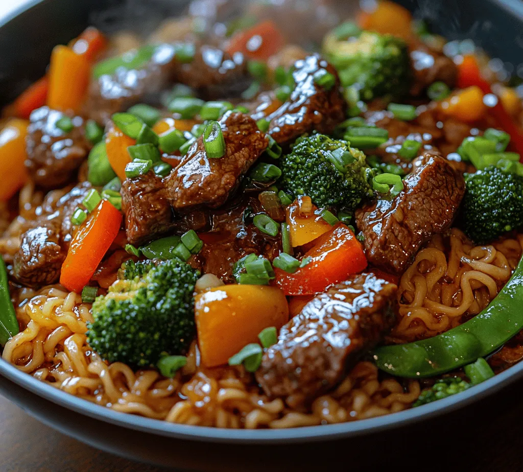 Savory Sticky Beef Noodles is a dish that marries the best of comfort food with exciting flavors and satisfying textures. Originating from Asian cuisine, this dish has garnered a loyal following due to its rich, umami-packed sauce, tender beef, and perfectly cooked noodles. The appeal of Savory Sticky Beef Noodles lies not only in its taste but also in its ability to bring people together around the dinner table, making it a popular choice for family meals, casual gatherings, and special occasions alike.