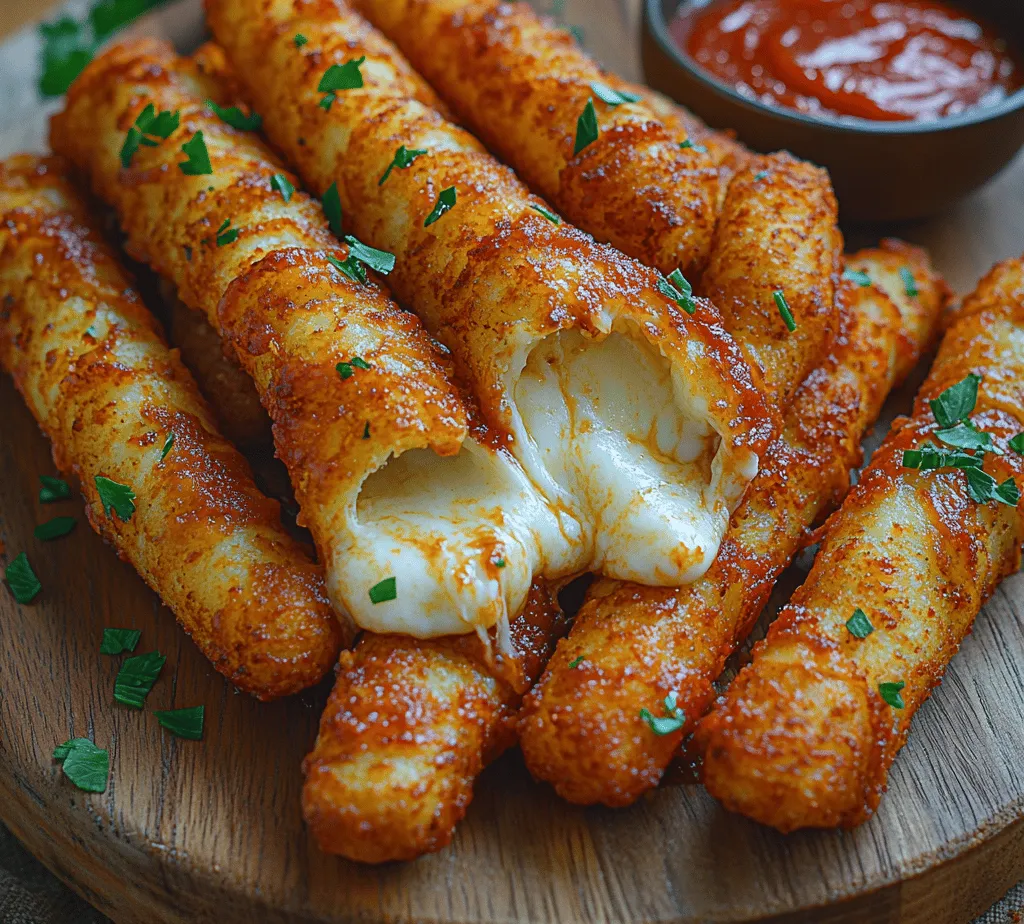 In the vast realm of comfort food, few dishes evoke the same nostalgic charm and irresistible allure as crispy, gooey mozzarella sticks. These delightful snacks boast a unique combination of textures: the rich, melty goodness of mozzarella cheese encased in a perfectly golden and crunchy breadcrumb coating. It’s no wonder they have earned their place as a beloved treat among kids and adults alike. Whether served as a party appetizer, a game-day snack, or a comforting indulgence for movie nights at home, this recipe for the crispiest homemade mozzarella sticks guarantees ooey-gooey perfection every single time.