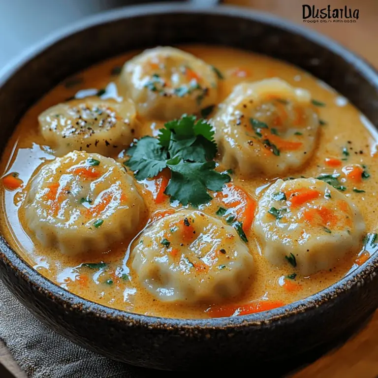 Before diving into the preparation of the Curry Dumpling Delight Soup, it’s essential to understand the core components that bring this dish to life. Each ingredient plays a pivotal role, contributing not only to the flavor but also to the overall experience of the dish.