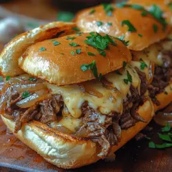 To create the perfect Slow Cooker French Dip Sandwiches, it’s essential to understand the role of each ingredient in the recipe. This dish relies on a few key components that come together to produce a delicious and savory ensemble.