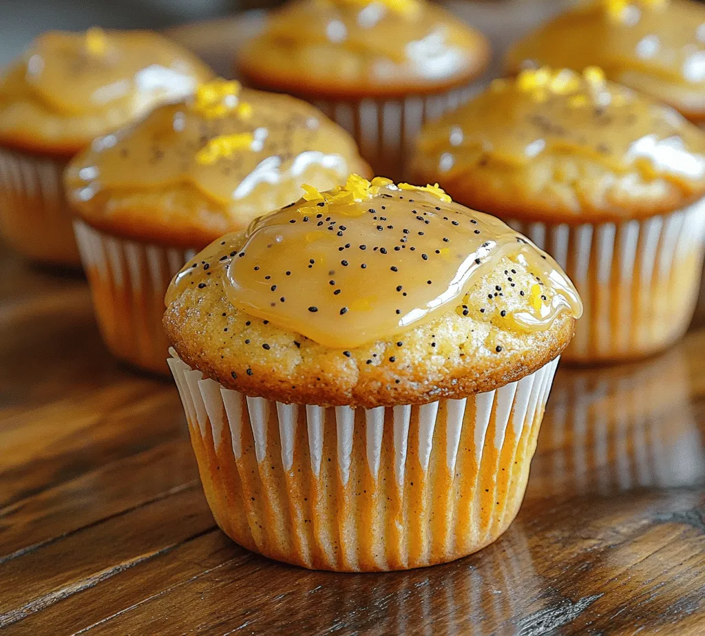 Lemon poppy seed muffins have become a beloved staple in bakeries and kitchens around the world. Their vibrant flavor profile, which combines the bright, tangy notes of lemon with the subtle nuttiness of poppy seeds, makes them an irresistible treat. Whether enjoyed as a sweet breakfast item, a delightful addition to brunch, or a delicious snack throughout the day, these muffins cater to a wide range of tastes and occasions. The refreshing taste of lemon, paired with the satisfying crunch of poppy seeds, creates a delightful contrast that leaves a lasting impression on anyone who takes a bite.