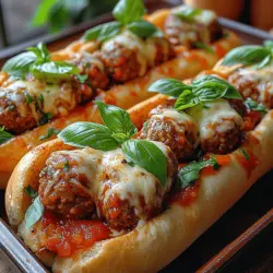 There’s something undeniably comforting about sinking your teeth into a meatball sub. This glorious sandwich has earned a special place in the hearts of food lovers around the world. With its warm, crusty bread enveloping succulent meatballs smothered in rich marinara sauce and topped with gooey melted cheese, the meatball sub is not just a meal; it’s an experience. Whether you’re hosting a casual family dinner or throwing a fun gathering with friends, the Ultimate Meatball Subs will surely impress and satisfy everyone at the table.