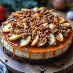 To truly appreciate the Caramel Apple Crisp Cheesecake, it's essential to understand the key components that come together to create this delightful dessert. Each layer contributes to the overall flavor and texture, making it a harmonious blend of richness and comfort.