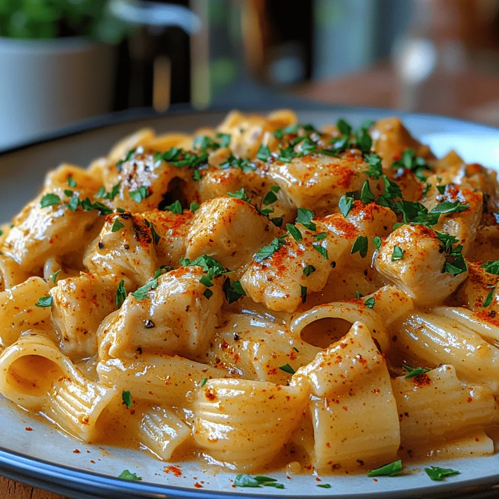 If you're on the lookout for a mouthwatering dish that combines hearty flavors with a creamy sauce, look no further than Cowboy Butter Chicken Pasta. This delightful recipe merges juicy chicken with a rich, buttery sauce that’s infused with spices and herbs, creating a meal that is both satisfying and utterly delicious. Whether you’re preparing a cozy family dinner or entertaining guests, this dish is sure to impress with its bold flavors and comforting textures.