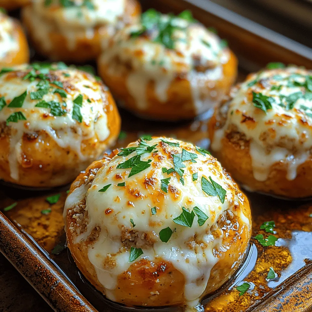 Before we jump into the preparation of our Cheesy Garlic Bliss Meatloaves, it’s essential to understand the ingredients that contribute to its delightful flavor and texture. This recipe utilizes a few key components that are not only integral to the dish but also offer various health benefits.