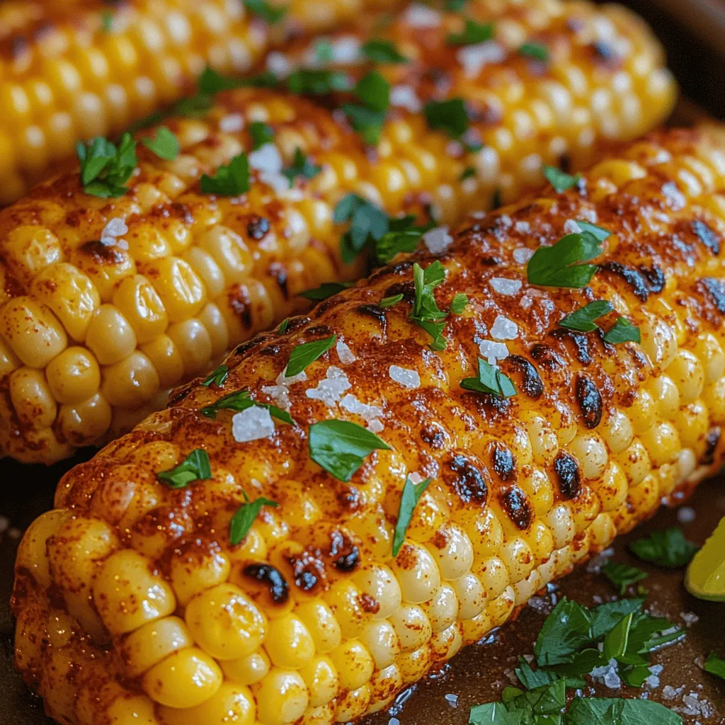 Corn on the cob is a quintessential summer dish that evokes memories of sun-drenched barbecues, family picnics, and lazy afternoons spent outdoors. Its sweet, juicy kernels are a favorite among both kids and adults, making it a staple at gatherings and cookouts. While traditional corn on the cob is delightful in its simplicity, this recipe takes it up a notch with the addition of smoked paprika and garlic butter, creating a mouthwatering treat that is sure to impress your guests.