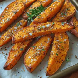 In recent years, sweet potato fries have surged in popularity as a healthier alternative to traditional French fries. Their naturally sweet flavor, vibrant color, and appealing texture make them a favorite among health-conscious eaters and snack lovers alike. If you're seeking a crispy, flavorful, and nutritious snack, look no further than our Crisp-tastic Baked Sweet Potato Fries. This recipe promises a delightful treat that satisfies your cravings without compromising your health goals.