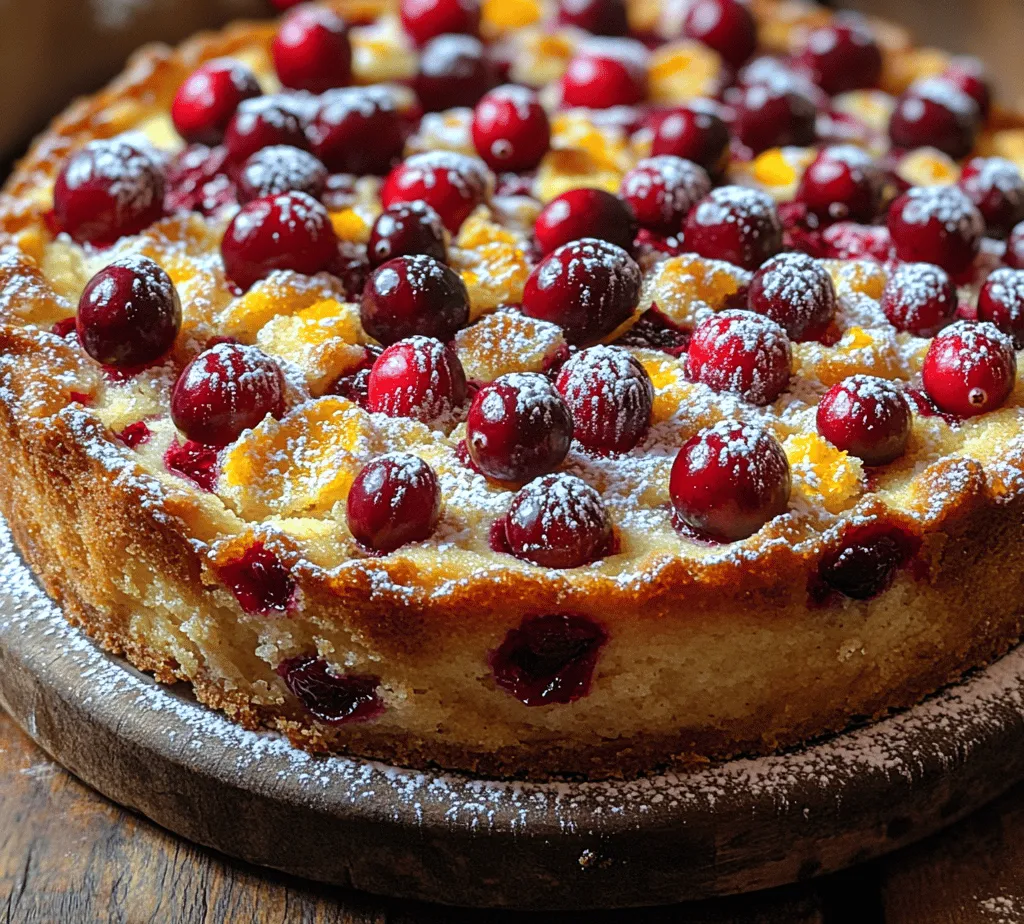 Breakfast cakes have become a beloved staple in many households, celebrated for their ability to combine the delightful indulgence of cake with the wholesome goodness of a morning meal. Whether it's a cozy family gathering, a festive holiday brunch, or simply a leisurely start to the weekend, breakfast cakes provide a perfect opportunity to savor sweet flavors while nourishing the body. Among the myriad of breakfast cake options, the <strong></noscript>Cranberry Bliss Buttermilk Breakfast Cake stands out as a seasonal favorite, offering a unique flavor profile that captures the essence of fresh cranberries and the warmth of spices.” /></p>
<p></p>
<h3>Baking the Cake to Perfection</h3>
<p></p>
<p>When it comes to baking the Cranberry Bliss Buttermilk Breakfast Cake, achieving the right texture and flavor hinges on a few crucial steps. An essential aspect of this process is managing your oven temperature and placement.</p>
<p></p>
<h4>Importance of Oven Temperature and Placement</h4>
<p></p>
<p>The ideal baking temperature for this cake is 350°F (175°C). It’s important to preheat your oven thoroughly before placing the cake inside; this ensures even cooking and prevents the batter from sinking in the center. Position your oven rack in the center of the oven for optimal heat distribution. If your oven has hot spots (areas that cook faster), consider rotating the cake halfway through the baking time to promote even baking.</p>
<p></p>
<h4>Tips for Checking Doneness Beyond the Toothpick Test</h4>
<p></p>
<p>While the classic toothpick test—where you insert a toothpick into the center of the cake and check for moist crumbs—works well, there are additional methods to ensure your cake is perfectly baked. Look for the cake edges pulling slightly away from the pan. Additionally, gently press the center of the cake; it should spring back without leaving an indentation. Lastly, a golden-brown color on the top is a good visual cue that the cake is ready.</p>
<p></p>
<h4>Cooling the Cake: Why It’s Crucial for Texture and Taste</h4>
<p></p>
<p>Once your Cranberry Bliss Buttermilk Breakfast Cake is done baking, removing it from the oven is just the beginning. Allowing the cake to cool in the pan for about 10-15 minutes before transferring it to a wire rack is crucial. This cooling period helps set the cake’s structure, preventing it from crumbling when you slice it. Cooling the cake completely before serving enhances its flavor, allowing the ingredients to meld beautifully.</p>
<p></p>
<h3>Serving Suggestions</h3>
<p></p>
<p>The way you serve your Cranberry Bliss Buttermilk Breakfast Cake can elevate the entire experience. Here are some ideas to help you enjoy it to the fullest.</p>
<p></p>
<h4>Ideas for Enjoying the Cake: Warm vs. Room Temperature</h4>
<p></p>
<p>This cake is incredibly versatile. Some prefer it warm out of the oven, which brings out the richness of the buttermilk and the tartness of the cranberries. If you choose to serve it at room temperature, the flavors will develop even more, making each bite a delightful experience. You can slice the cake into generous squares or even serve it as mini muffins for a fun breakfast treat.</p>
<p></p>
<h4>Pairing Suggestions with Beverages</h4>
<p></p>
<p>To enhance your breakfast experience, consider pairing your Cranberry Bliss Buttermilk Breakfast Cake with your favorite beverage. A freshly brewed cup of coffee complements the cake’s sweetness, while a nice herbal tea can balance the tart cranberries. If you’re in the mood for something refreshing, a breakfast smoothie rich in fruits can be a delicious option that complements the cake’s flavors.</p>
<p></p>
<h4>Presentation Ideas</h4>
<p></p>
<p>Presentation plays a vital role in making any dish appetizing. For a simple yet elegant touch, dust the top of your cake with powdered sugar just before serving. This not only adds a sweet contrast but also makes the cake look more inviting. You can also garnish individual slices with a few fresh cranberries or a sprig of mint for an added pop of color.</p>
<p></p>
<h3>Nutritional Insights</h3>
<p></p>
<p>Understanding the nutritional content of your breakfast choices can help you make informed decisions. Here’s a breakdown of the Cranberry Bliss Buttermilk Breakfast Cake’s nutritional profile per serving.</p>
<p></p>
<h4>Breakdown of the Cake’s Nutritional Content</h4>
<p></p>
<p>Each serving of this delicious cake typically contains around 250-300 calories, depending on portion size and ingredients. It’s a delightful balance of carbohydrates, fats, and proteins, making it a satisfying breakfast option. The cranberries are a source of vitamin C and antioxidants, while the buttermilk contributes calcium and protein.</p>
<p></p>
<h4>Discussion of Health Benefits from Ingredients</h4>
<p></p>
<p>Using whole wheat flour in your recipe not only adds a nutty flavor but also increases the fiber content, promoting digestive health. The cranberries are rich in antioxidants, which can support heart health and provide anti-inflammatory benefits. This cake, while indulgent, offers a balance of nourishment and delight, making it a worthy addition to your breakfast rotation.</p>
<p></p>
<h4>Balancing Indulgence with Nutrition in Breakfast Choices</h4>
<p></p>
<p>When indulging in baked goods like this breakfast cake, it’s essential to find a balance. Consider pairing a slice of cake with a serving of Greek yogurt or a piece of fruit for added protein and nutrients. This way, you can enjoy a sweet treat while still adhering to a nutritious breakfast philosophy.</p>
<p></p>
<h3>Culinary Variations</h3>
<p></p>
<p>One of the joys of baking is making a recipe your own. Here are some suggestions for variations on the Cranberry Bliss Buttermilk Breakfast Cake.</p>
<p></p>
<h4>Suggestions for Ingredient Substitutions</h4>
<p></p>
<p>If you’re looking to modify this cake for dietary preferences, consider using almond flour or a gluten-free baking blend instead of traditional flour for a gluten-free option. You can also experiment with plant-based buttermilk, made by mixing almond milk with a tablespoon of vinegar or lemon juice, to create a dairy-free version.</p>
<p></p>
<h4>Flavor Variations</h4>
<p></p>
<p>For a unique twist, think about adding spices such as cinnamon or nutmeg to the batter, which can complement the cranberries beautifully. A touch of orange or lemon zest can also brighten the flavor profile, adding a refreshing citrus note that pairs wonderfully with the tartness of the cranberries.</p>
<p></p>
<h4>Seasonal Adaptations</h4>
<p></p>
<p>Don’t hesitate to adapt this recipe based on the season or what’s available in your pantry. During the summer months, consider incorporating fresh berries like blueberries or raspberries for a delightful change. In the fall, chopped apples or pumpkin puree can bring warmth and richness to the cake, making it a perfect autumn treat.</p>
<p></p>
<h3>Conclusion</h3>
<p></p>
<p>The Cranberry Bliss Buttermilk Breakfast Cake is not just a dish; it’s an experience that combines comfort and delight in every bite. The harmonious blend of tart cranberries and the richness of buttermilk creates a breakfast cake that is perfect for any occasion, whether it’s a simple family breakfast or a festive brunch with friends.</p>
<p></p>
<p>As you embark on your baking journey, don’t hesitate to experiment with variations and personal touches. This cake can easily become a staple in your breakfast routine, inviting creativity and joy into your kitchen. Sharing this homemade delight with loved ones is sure to bring smiles and warmth, reminding us all of the simple pleasures in life. Enjoy the process, savor the results, and embrace the joy of baking!</p>
<div id=