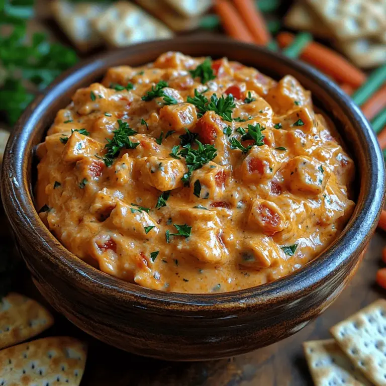 Welcome to the world of Southern Charm Pimento Cheese Spread, a quintessential dish that embodies the heart and soul of Southern cuisine. This delightful spread is not just a snack; it's a celebration of flavors, textures, and traditions that have been passed down through generations. With its creamy consistency, sharp cheese, and a hint of spice, pimento cheese is a versatile delight that finds a place at almost every gathering, be it a picnic, a family reunion, or a casual dinner party.