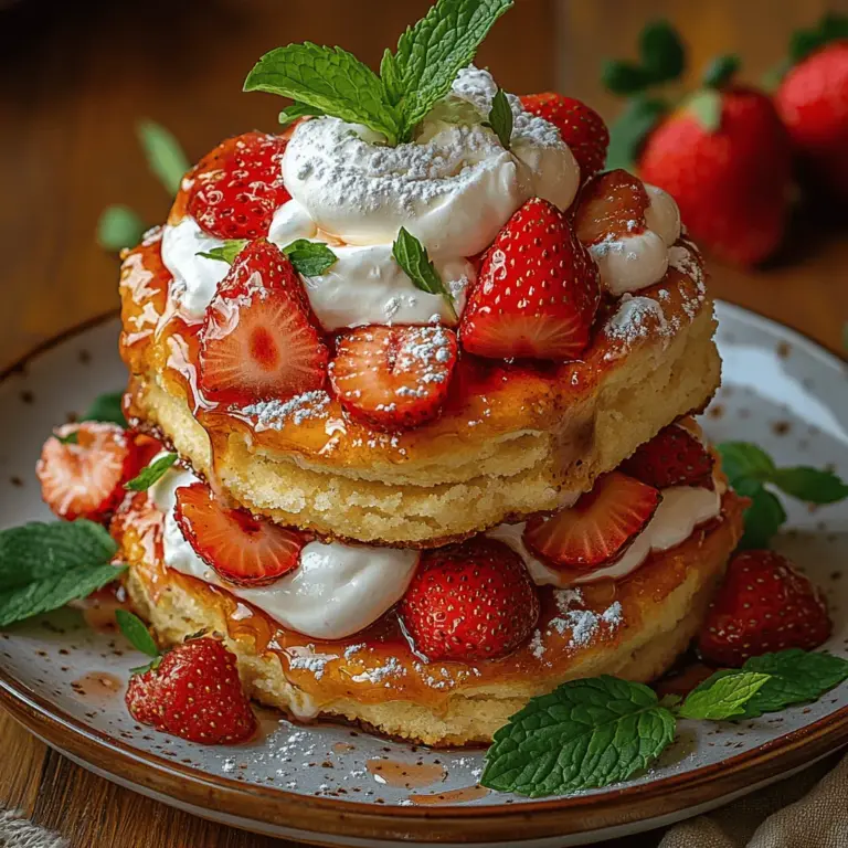 There’s something truly special about a homemade strawberry shortcake. This classic dessert captures the essence of summer, combining the bright, vibrant flavors of fresh strawberries with the rich, buttery goodness of a tender shortcake and clouds of whipped cream. Whether enjoyed at a family gathering, a picnic in the park, or simply as a delightful treat at home, strawberry shortcake never fails to impress.