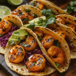 If you're seeking a culinary adventure that tantalizes the taste buds, look no further than Sriracha Honey Shrimp Tacos. This vibrant dish offers an incredible balance of sweet, spicy, and savory flavors that can transform any meal into a festive occasion. Tacos, in their essence, are a versatile dining option that can be dressed up for casual gatherings, served as a quick weeknight dinner, or enjoyed as a satisfying lunch. Their adaptability makes them a staple in many kitchens, and this recipe is no exception.