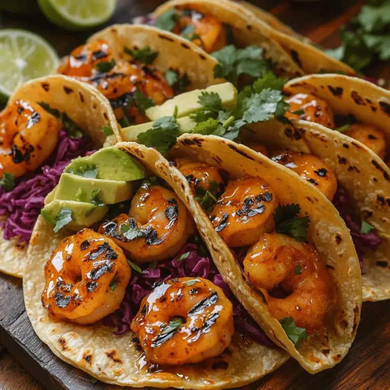 If you're seeking a culinary adventure that tantalizes the taste buds, look no further than Sriracha Honey Shrimp Tacos. This vibrant dish offers an incredible balance of sweet, spicy, and savory flavors that can transform any meal into a festive occasion. Tacos, in their essence, are a versatile dining option that can be dressed up for casual gatherings, served as a quick weeknight dinner, or enjoyed as a satisfying lunch. Their adaptability makes them a staple in many kitchens, and this recipe is no exception.