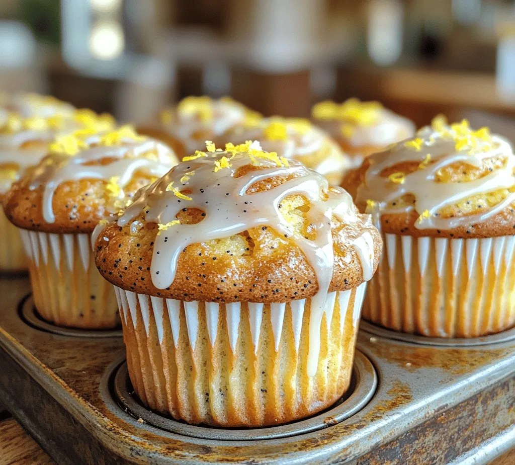 To achieve the perfect Zesty Lemon Poppy Seed Muffins, it's crucial to understand the role that each ingredient plays in the recipe. Here’s a closer look at the components that contribute to the muffins' unique flavor and texture: