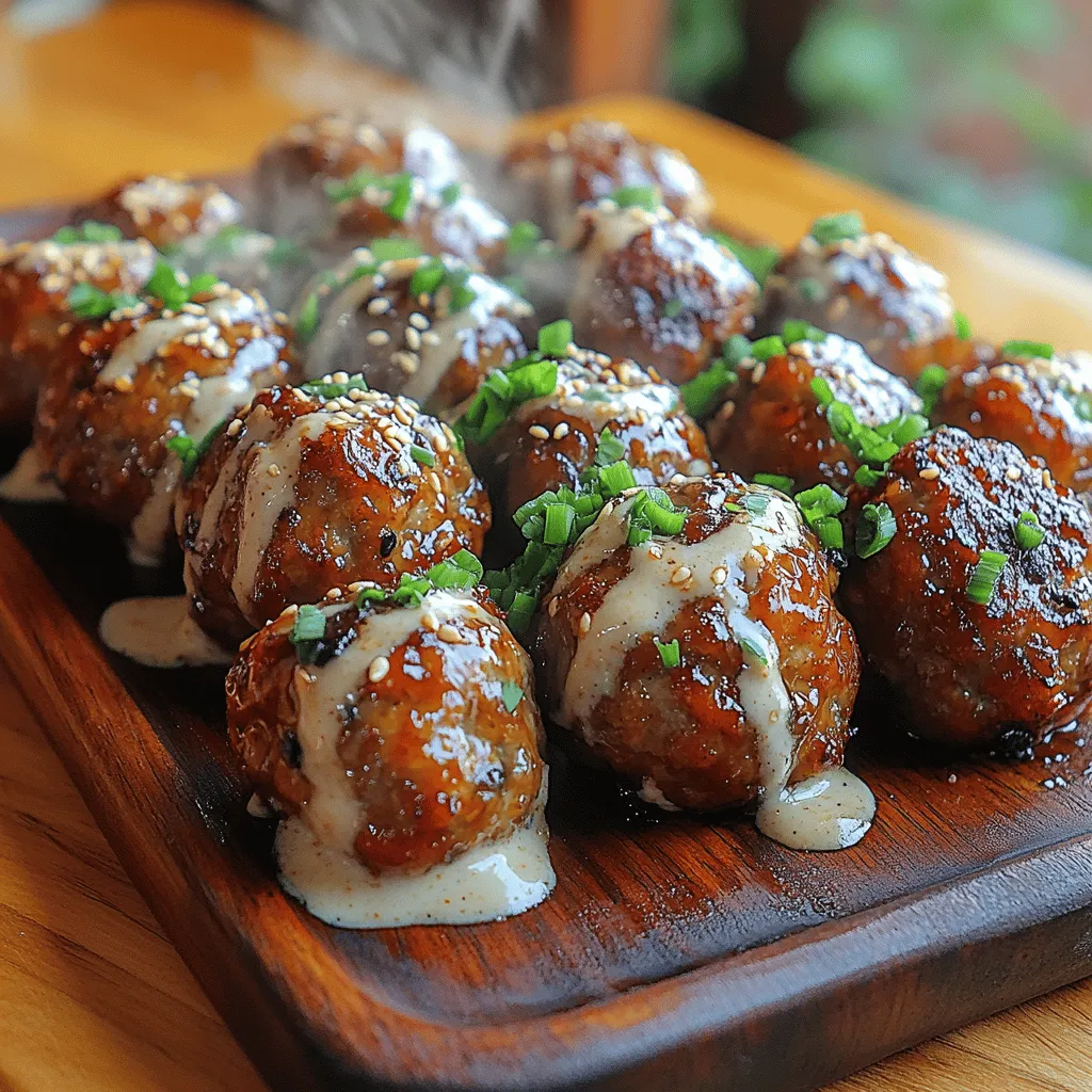 If you’re looking for a dish that bursts with flavor and is equally satisfying as an appetizer, main course, or even a sandwich filling, look no further than Juicy Korean-Style BBQ Meatballs with Spicy Mayo Sauce. This delectable fusion of flavors showcases the essence of Korean culinary traditions while appealing to modern palates. The marriage of tender, juicy meatballs with a creamy, spicy sauce creates a culinary experience that is both comforting and exciting.