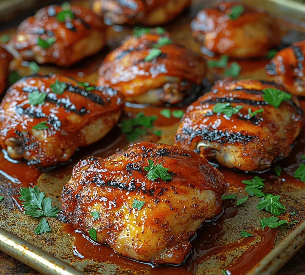There’s something undeniably comforting about a plate of BBQ chicken. The sweet and smoky aroma wafting through your home can transport you to summer cookouts and family gatherings, no matter the season. This Sweet & Smoky Oven-Baked BBQ Chicken recipe captures that essence, delivering tender, juicy chicken thighs slathered in a rich barbecue sauce that balances sweetness with a hint of smoke. It’s a dish that not only delights the taste buds but also evokes a sense of nostalgia and warmth.
