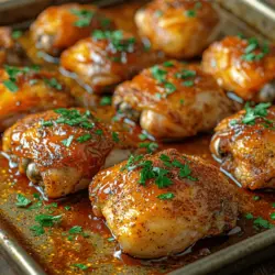 There’s something undeniably comforting about a plate of BBQ chicken. The sweet and smoky aroma wafting through your home can transport you to summer cookouts and family gatherings, no matter the season. This Sweet & Smoky Oven-Baked BBQ Chicken recipe captures that essence, delivering tender, juicy chicken thighs slathered in a rich barbecue sauce that balances sweetness with a hint of smoke. It’s a dish that not only delights the taste buds but also evokes a sense of nostalgia and warmth.