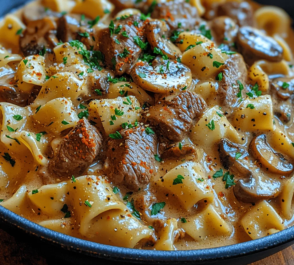 Beef Stroganoff is a classic comfort food that has delighted taste buds for generations. This rich and creamy dish, brimming with tender beef and savory mushrooms, is perfect for a quick weeknight dinner or a cozy family meal. It combines the heartiness of beef with the umami of mushrooms, all enveloped in a creamy sauce that tantalizes the palate. In this article, we will explore a delicious 30-minute Beef Stroganoff recipe that will not only satisfy your hunger but also impress your guests. Get ready to dive into the world of flavors as we break down the ingredients, step-by-step instructions, and some intriguing insights into this beloved dish.