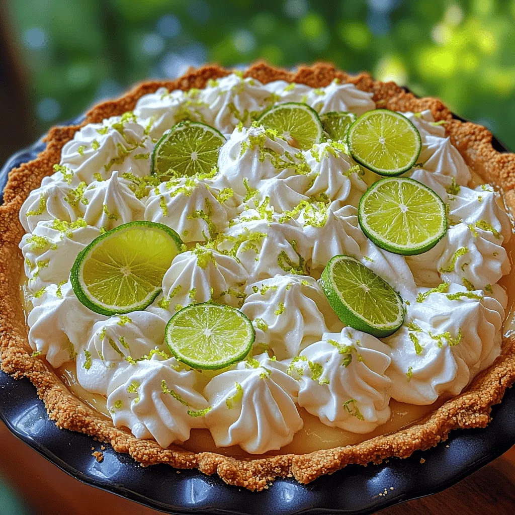 Key Lime Pie is more than just a dessert; it’s a slice of culinary history that hails from the sun-soaked shores of Florida's Keys. This iconic pie, known for its tangy flavor and creamy texture, has become a staple in American cuisine, particularly in the southern states. Its popularity can be attributed to its refreshing qualities, making it a perfect treat for any occasion, especially during warm weather. The magic of Key Lime Pie lies in its delicate balance of sweetness and tartness, creating a symphony of flavors that dance on the palate.