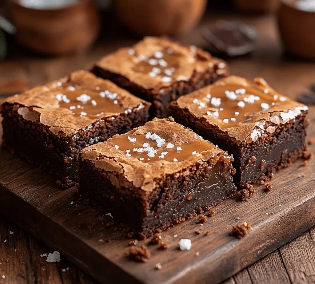 Brownies have long held a special place in the hearts of dessert lovers across the globe. These rich, chocolatey treats are synonymous with indulgence and comfort, perfect for any occasion, whether it's a cozy evening at home or a lively gathering with friends. But what if we told you that you could take this beloved dessert and elevate it to new heights? Enter the super chewy salted caramel brownies—a divine combination of sweet, salty, and utterly irresistible.