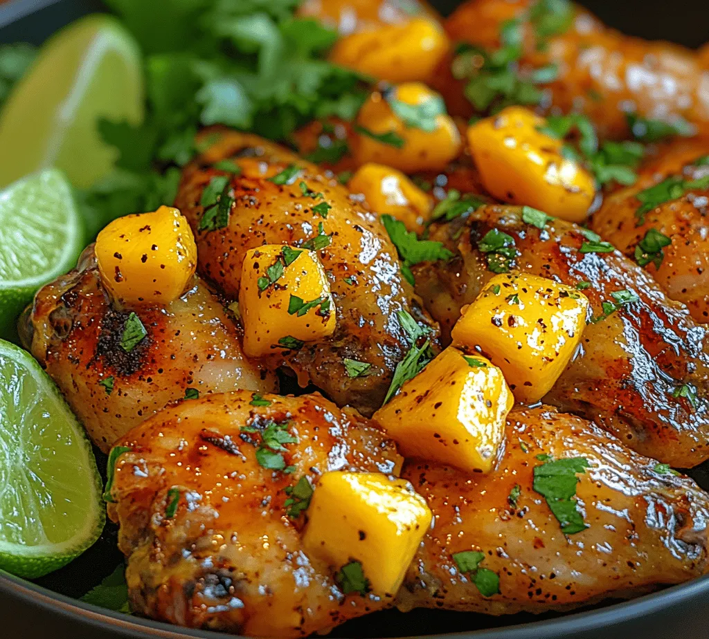 Mango Habanero Glazed Chicken Wings are not just a culinary delight; they are a celebration of flavor that perfectly marries sweet and spicy. For anyone looking to elevate their wing game, this recipe offers an irresistible glaze that brings together the tropical sweetness of ripe mangoes and the fiery kick of habanero peppers. The result is a dish that tantalizes the taste buds and leaves a lasting impression, making it a go-to choice for gatherings, game days, and family celebrations.