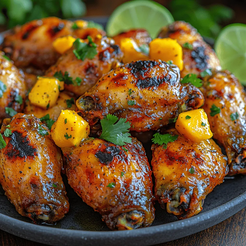Mango Habanero Glazed Chicken Wings are not just a culinary delight; they are a celebration of flavor that perfectly marries sweet and spicy. For anyone looking to elevate their wing game, this recipe offers an irresistible glaze that brings together the tropical sweetness of ripe mangoes and the fiery kick of habanero peppers. The result is a dish that tantalizes the taste buds and leaves a lasting impression, making it a go-to choice for gatherings, game days, and family celebrations.