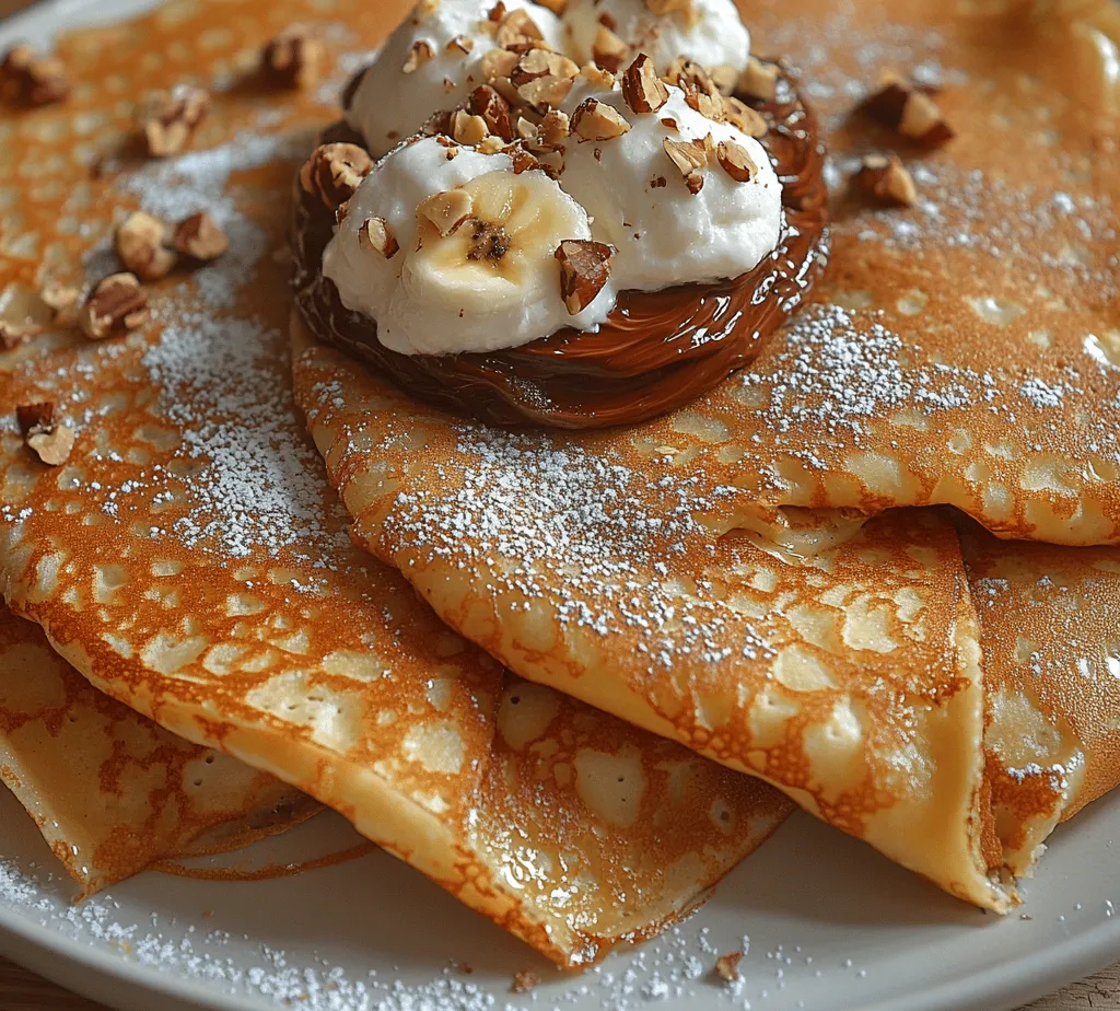 Crepes boast a rich history that traces back to Brittany, a region in northwestern France, where they were originally made from buckwheat flour. These thin pancakes were known as 
