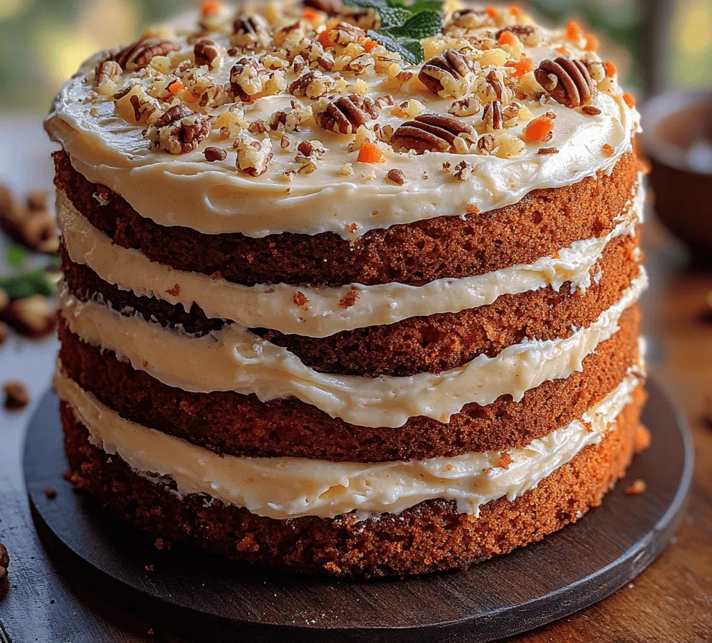 Carrot cake has long been a beloved dessert, cherished for its unique flavor and moist, tender crumb. A staple at celebrations ranging from birthdays to weddings, this classic treat offers a delightful combination of sweetness and spice that tantalizes the taste buds. The appeal of carrot cake lies not only in its delicious flavor but also in its versatility; it can be enjoyed as a decadent dessert or a simple afternoon snack.