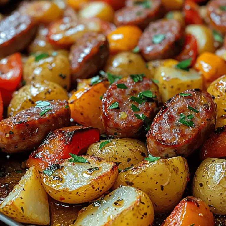 When it comes to comfort food that delivers both flavor and ease of preparation, few dishes can compete with Oven Roasted Smoked Sausage & Potatoes. This dish combines the rich, smoky goodness of sausage with the satisfying texture of tender roasted potatoes and the vibrant crunch of fresh vegetables. Perfect for busy weeknights or casual gatherings, this recipe is a reliable go-to for any home cook.