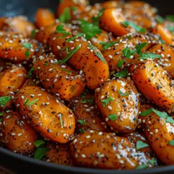 The success of any recipe lies in its ingredients. For Maple Soy Glazed Carrots, the components are not only simple but also easy to find. Each ingredient contributes to the overall flavor and texture of the dish, creating a harmonious balance that is both satisfying and nutritious.